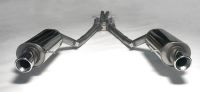 Simons Duplex Stainless steel Exhaust system 2x100 mm round Audi A6 (C5) Quattro 2.4/3.0 Model 02-