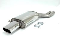 Simons Edelstahl Sport Endschalldmpfer 1x85x150 mm flachoval fr Audi A8/A8 Quattro/S8 2.5TDi//2.8/3.7/4.2 Baujahr 94-02