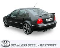 Simons Edelstahl Sport Auspuffanlage 2x80 mm rund fr VW Bora 1.8T/1.9TDI/1.9SDI